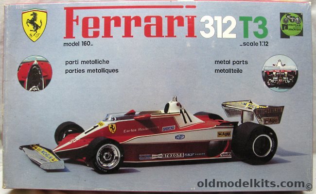 Protar 1/12 Ferrari 312-T3, 160 plastic model kit